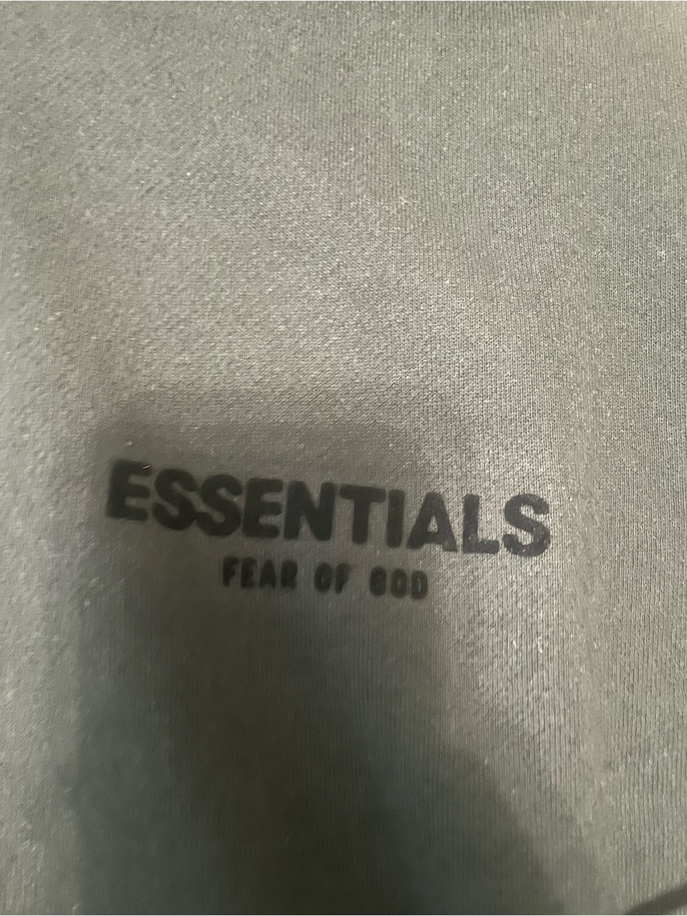 Essentials Fear of God Hoodie limo black - Picture 2 of 5